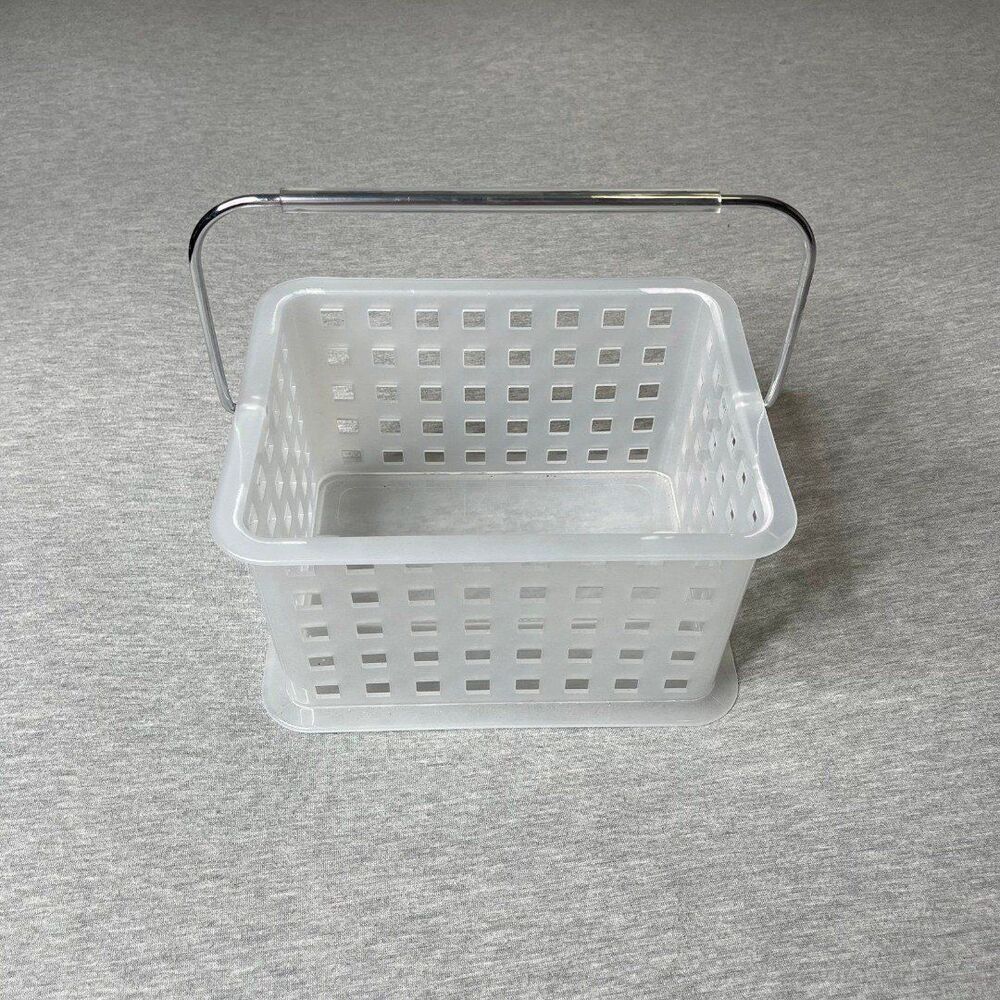 iDesign Spa Small Basket in Clear Frost